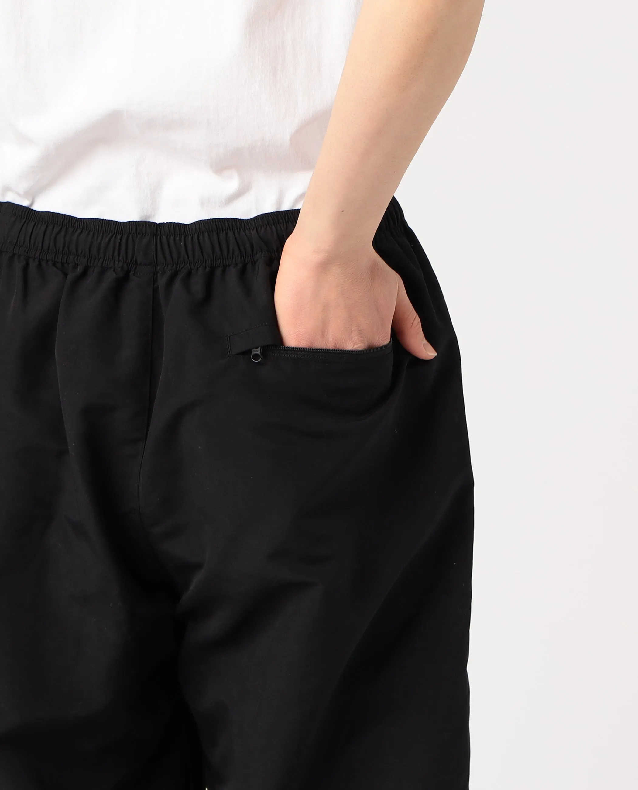 - online Limited -　Nylon Tussah Classic Training Pants 　＜RC-23012＞　BLACK