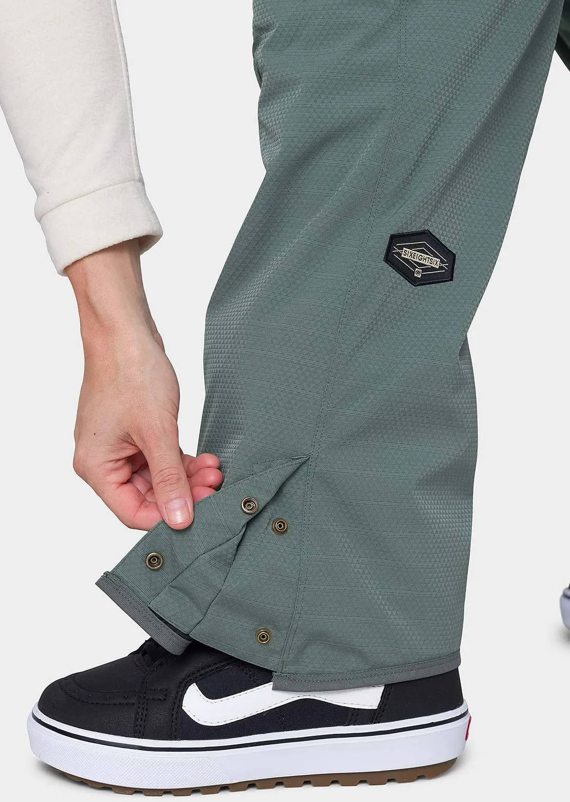 686 Women's Black Magic Bib Pants