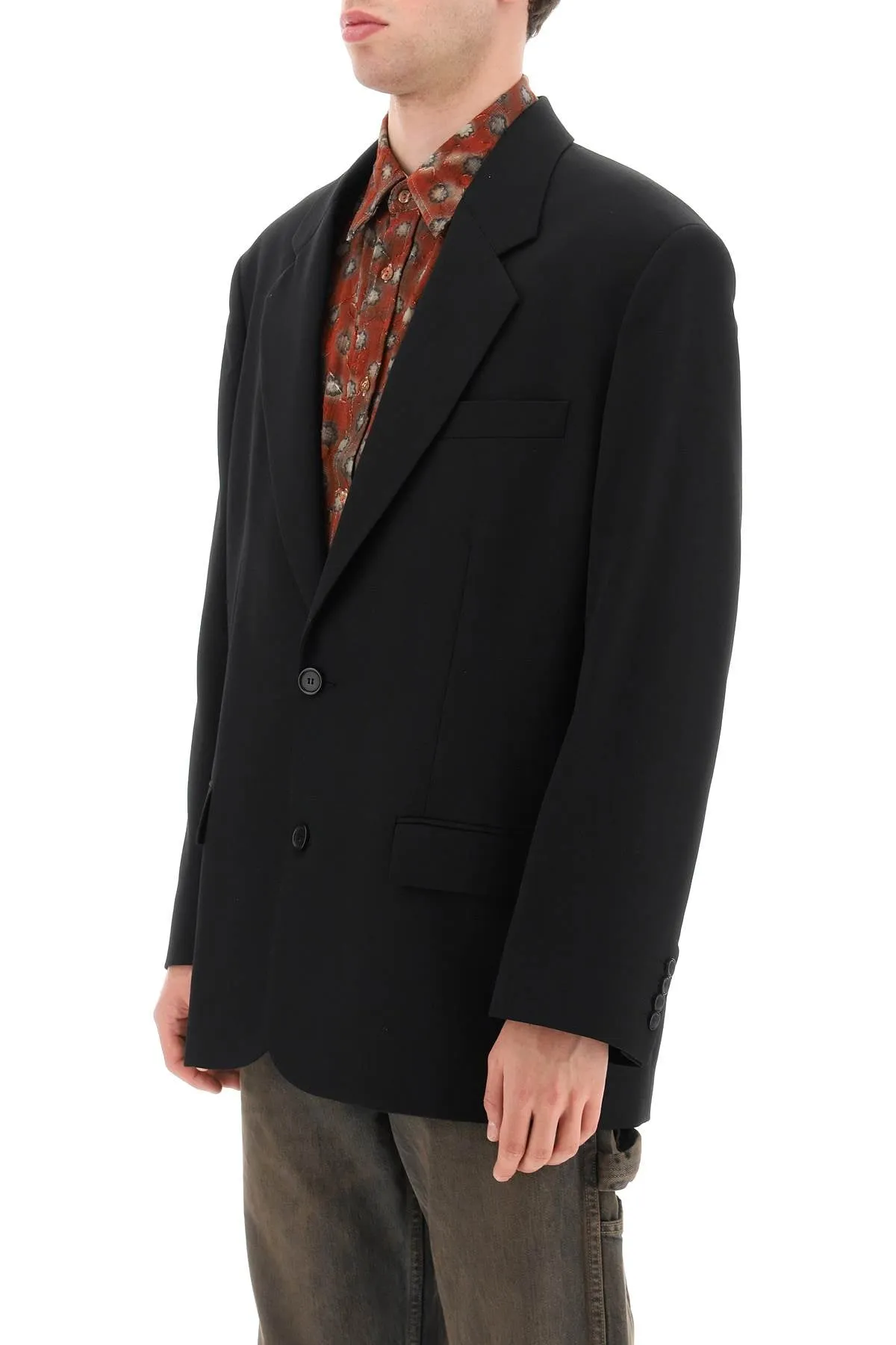 Acne studios wool blend jacket