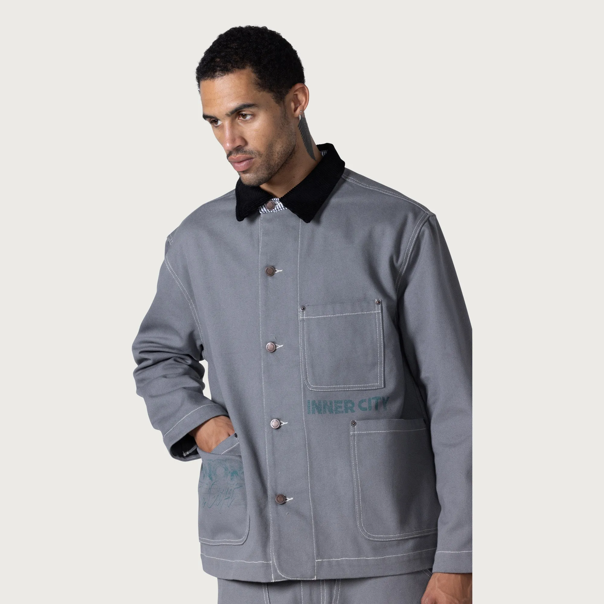 After Hours Chore Jacket - Stone