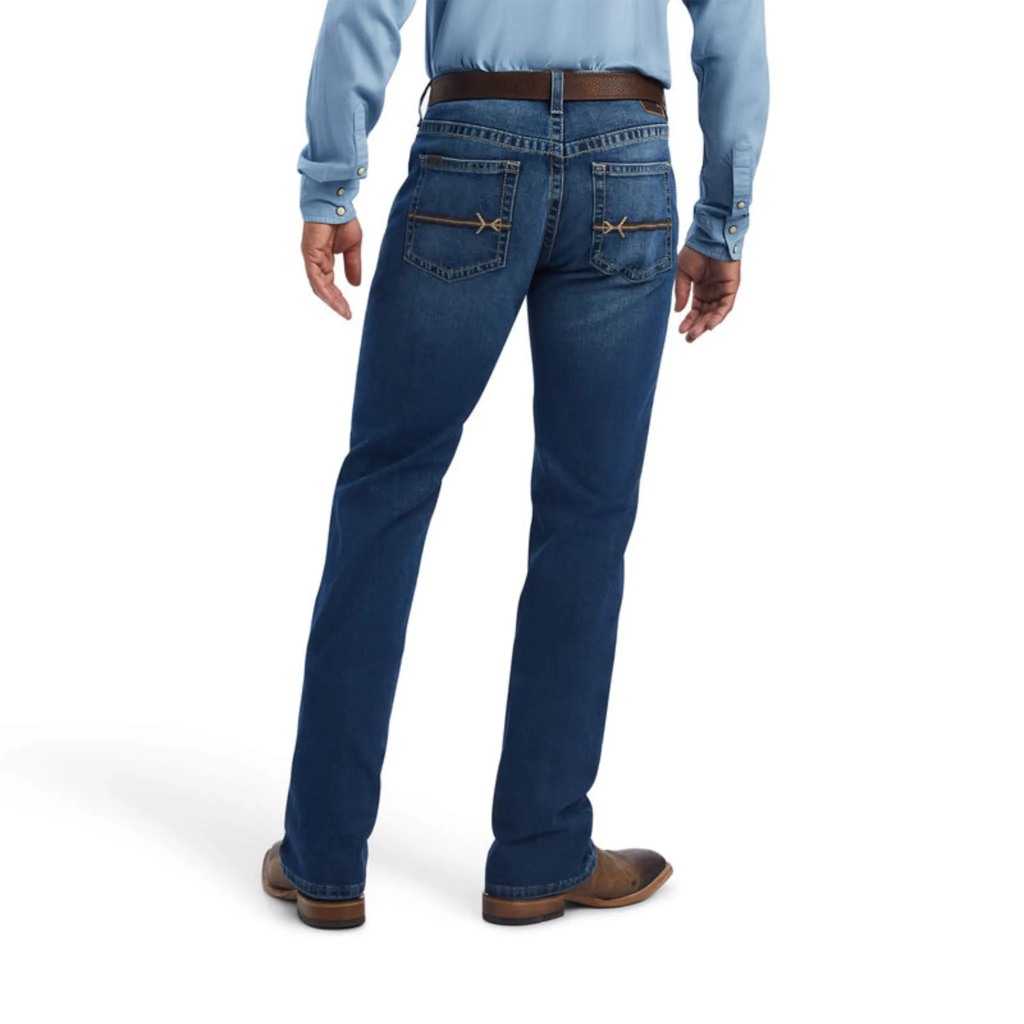 ARIAT MEN'S M2 TRADITIONAL RELAXED CUTLER BOOT CUT JEANS - 10041100