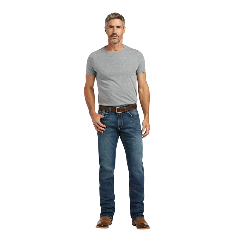 Ariat Men's M5 Straight Stretch Madera Stackable Straight Leg Jeans