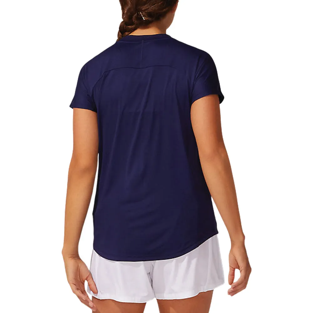 Asics Court Piping SS (Ladies) - Peacoat