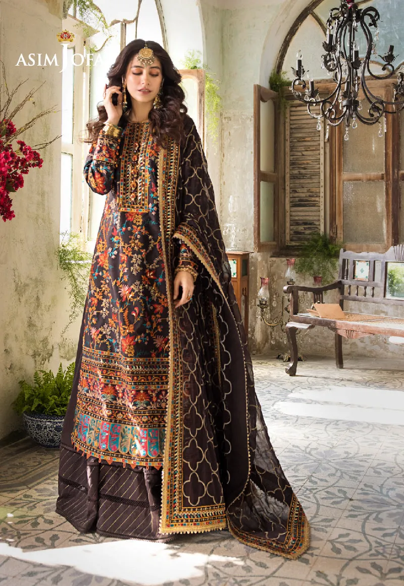 Asim Jofa Luxury Lawn Collection 2023 – AJLR-01