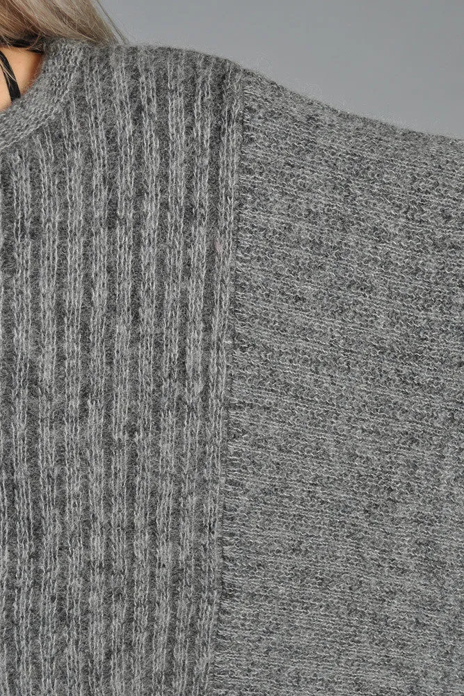 Avant Garde Asymmetric Mohair Sweater