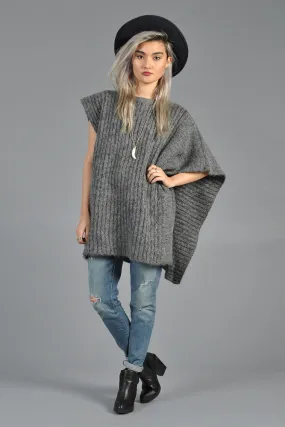 Avant Garde Asymmetric Mohair Sweater