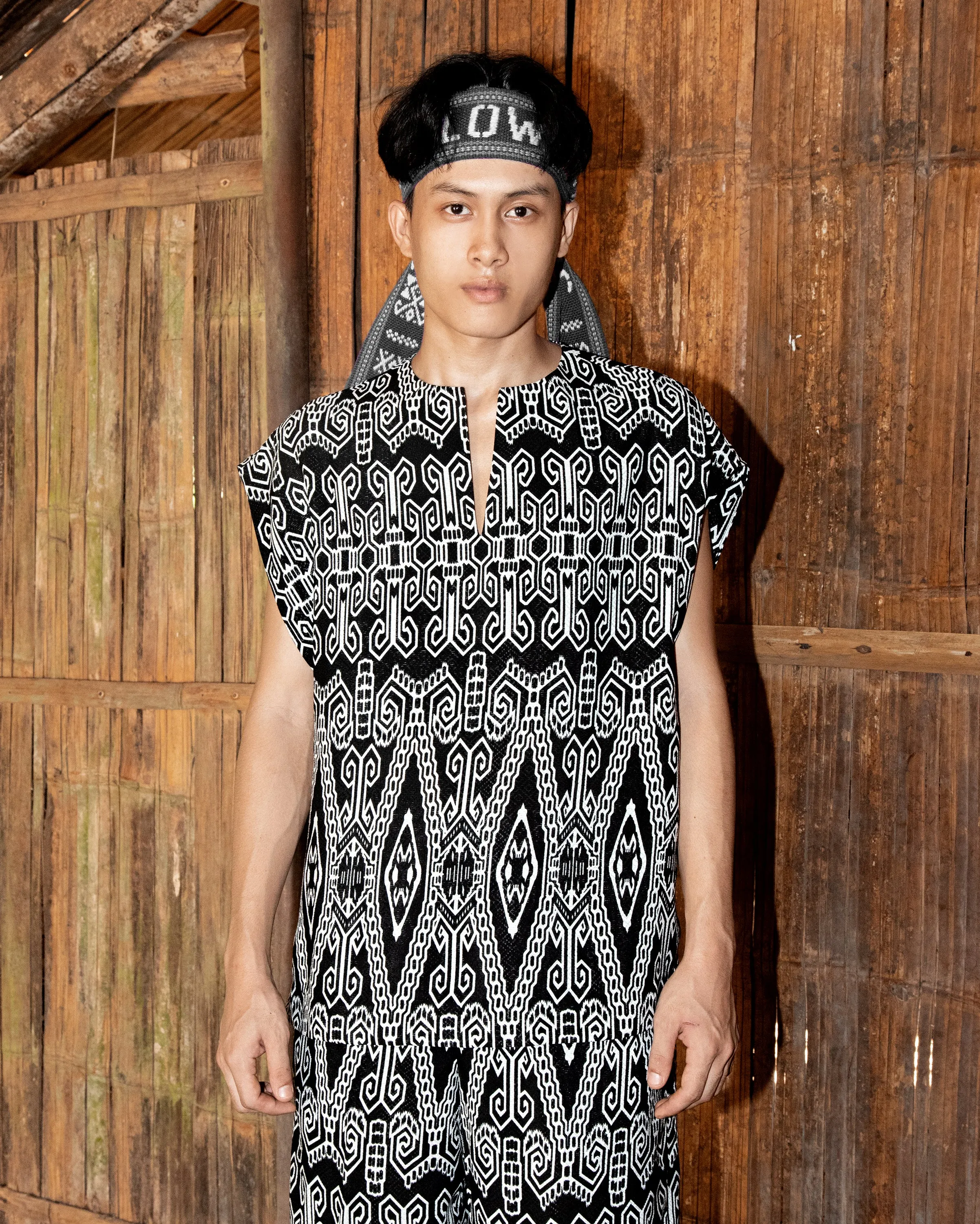 Baju Bujang Pua Kumbu (Black)