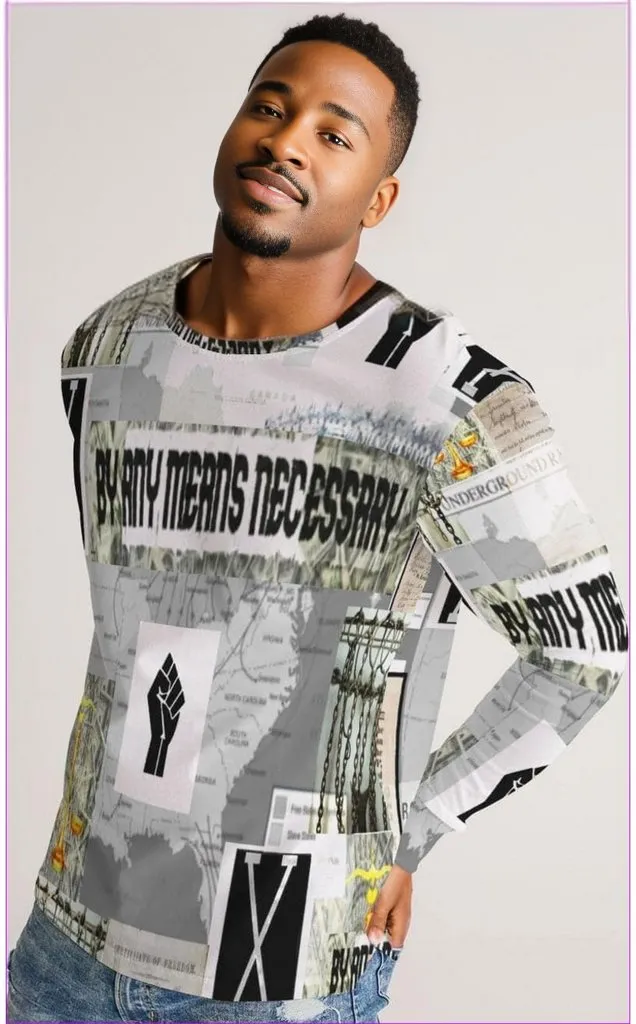 B.A.M.N - By Any Means Necessary Clothing 2 Men's Long Sleeve Tee