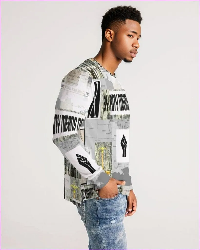 B.A.M.N - By Any Means Necessary Clothing 2 Men's Long Sleeve Tee