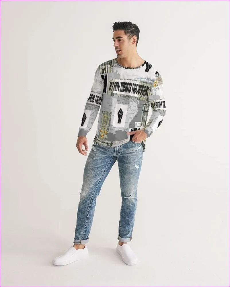 B.A.M.N - By Any Means Necessary Clothing 2 Men's Long Sleeve Tee