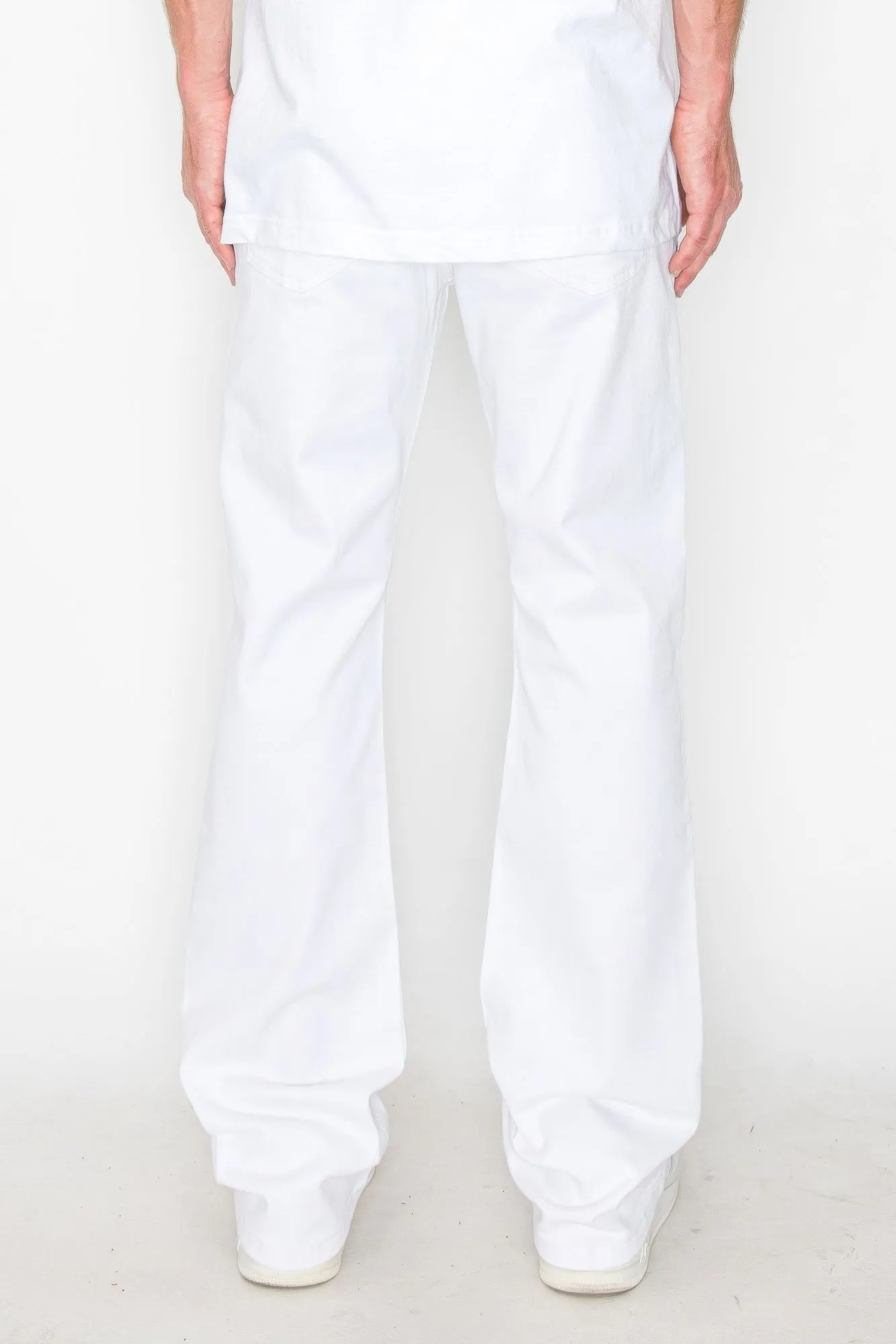 Bootcut Rip & Repair Mens Colored Jeans