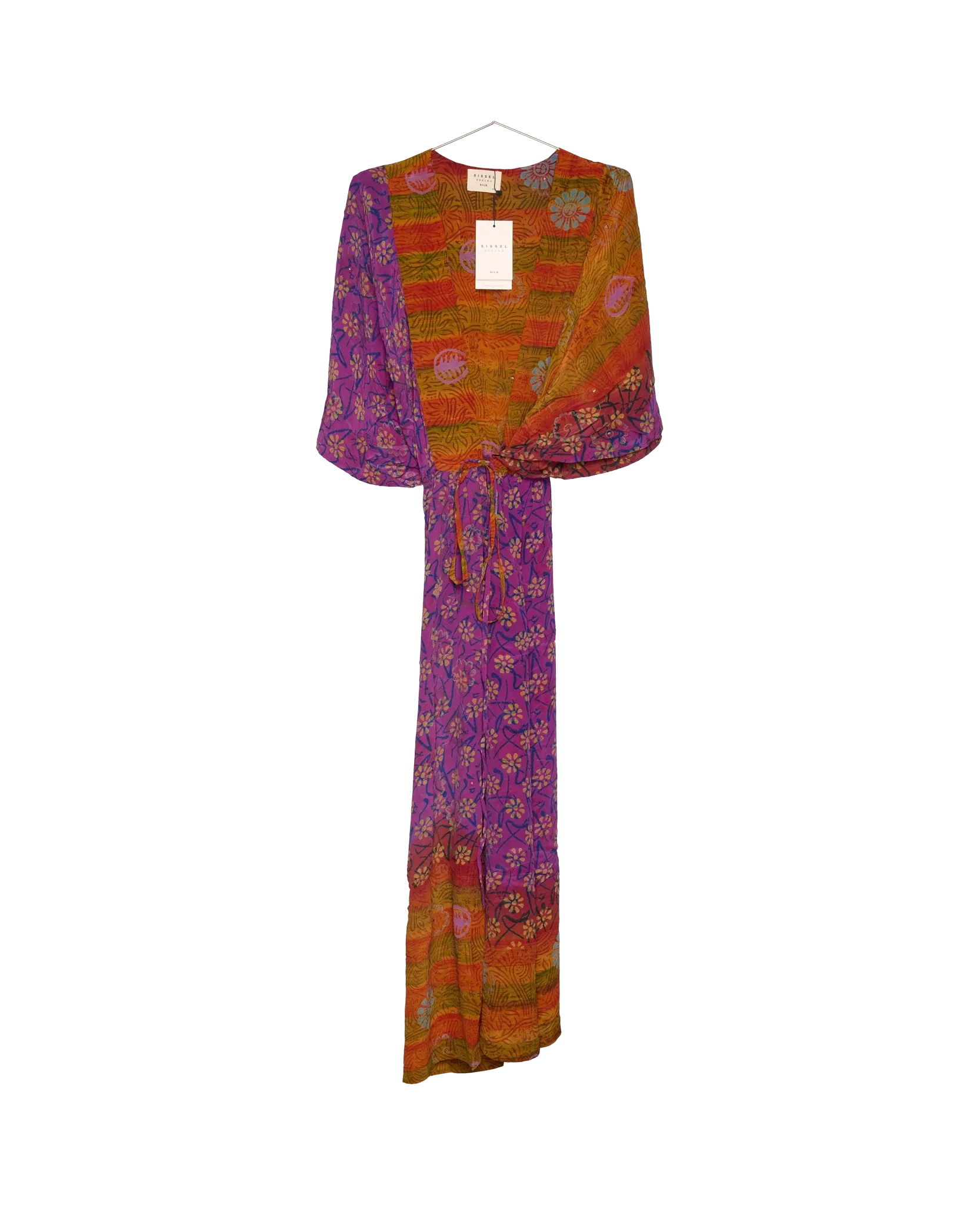 Brenda SILK Wrap Dress - No. 240
