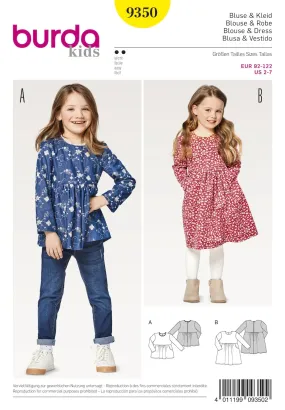 Burda Pattern 9350 (2-7)