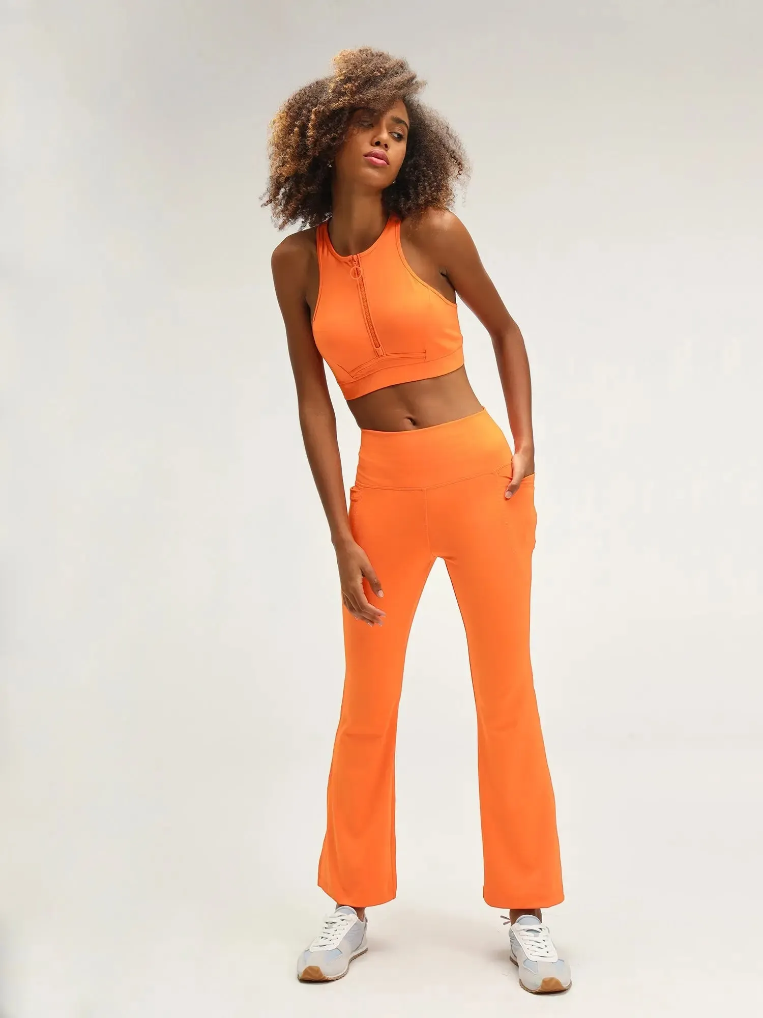 Cairo Orange Cava Sculpt Leggings