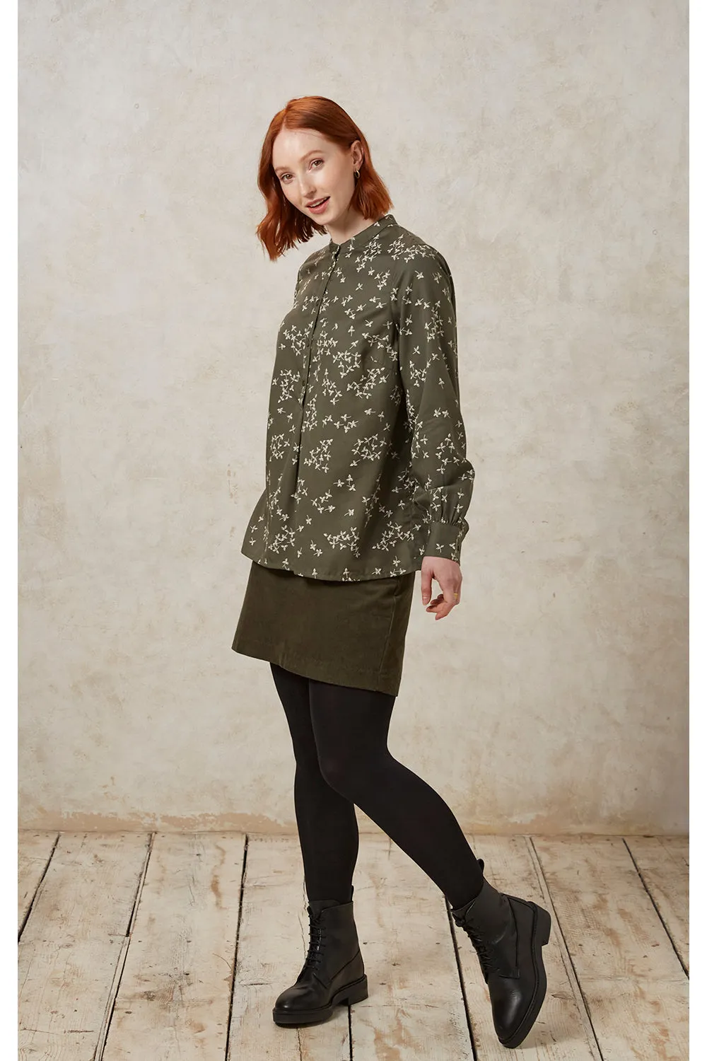Carlotta Leaf Blouse