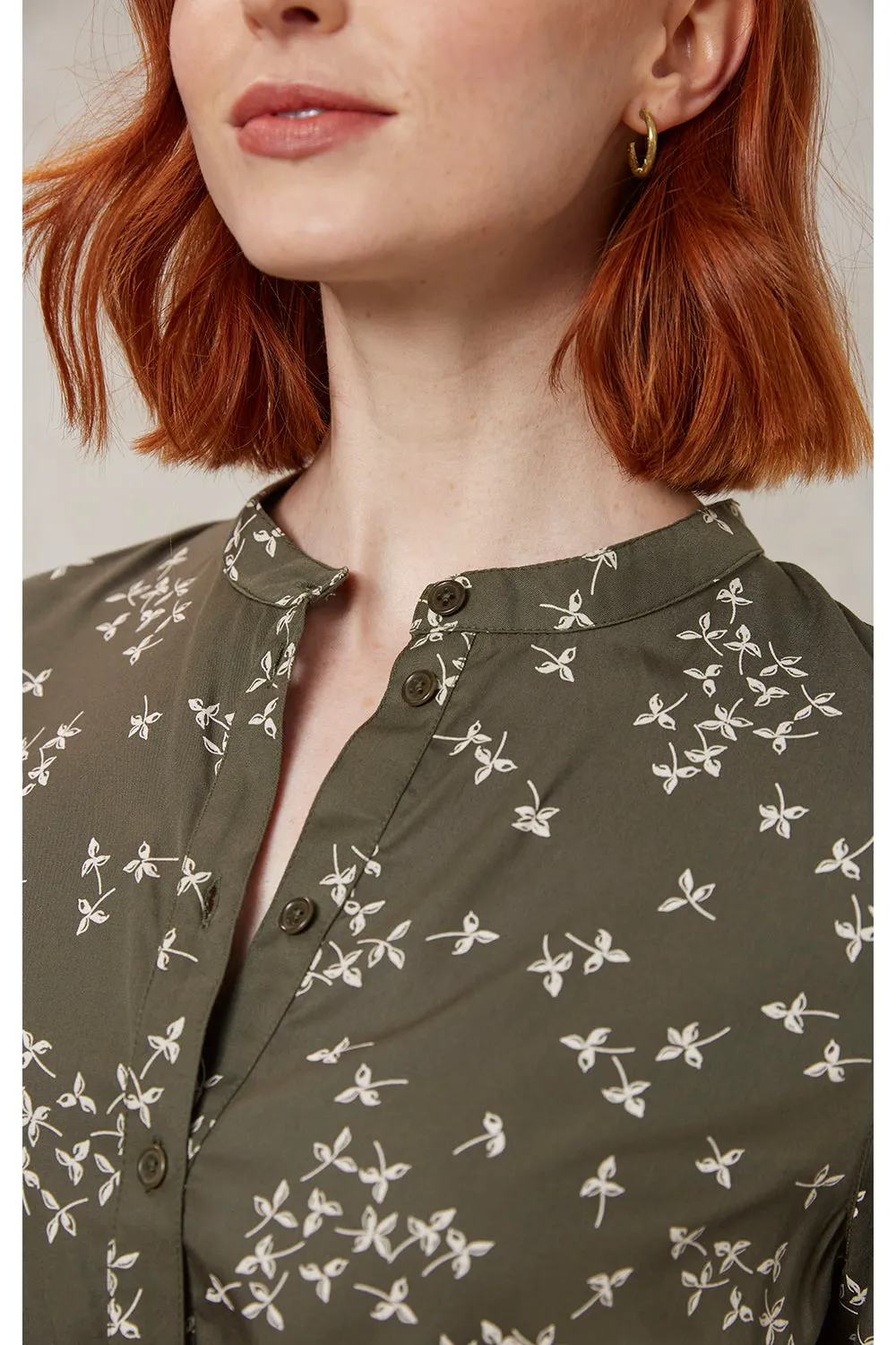 Carlotta Leaf Blouse