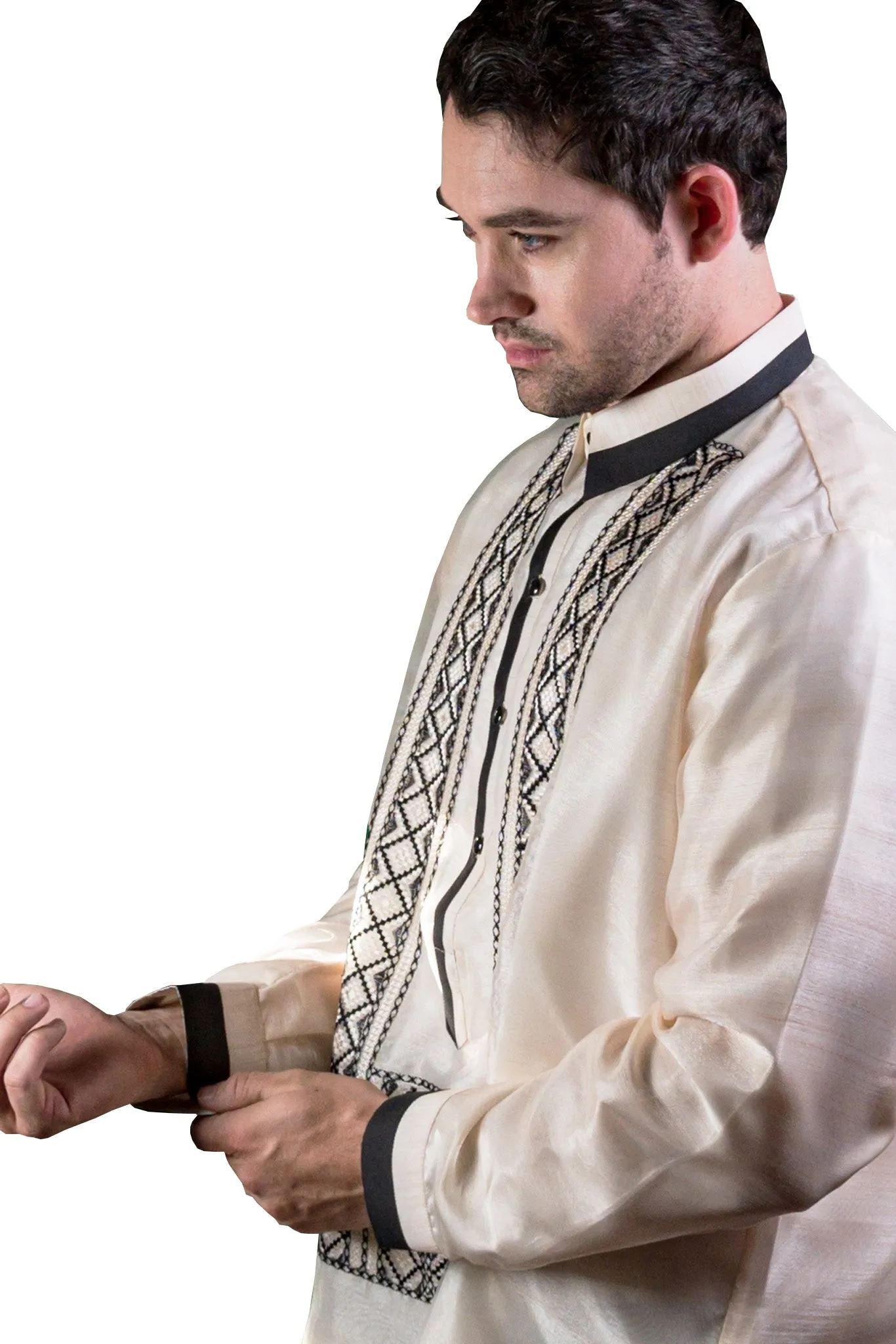 CB04 - Couple's Barong - Matching Barong Tagalog & Filipiniana (Items Sold Separately)