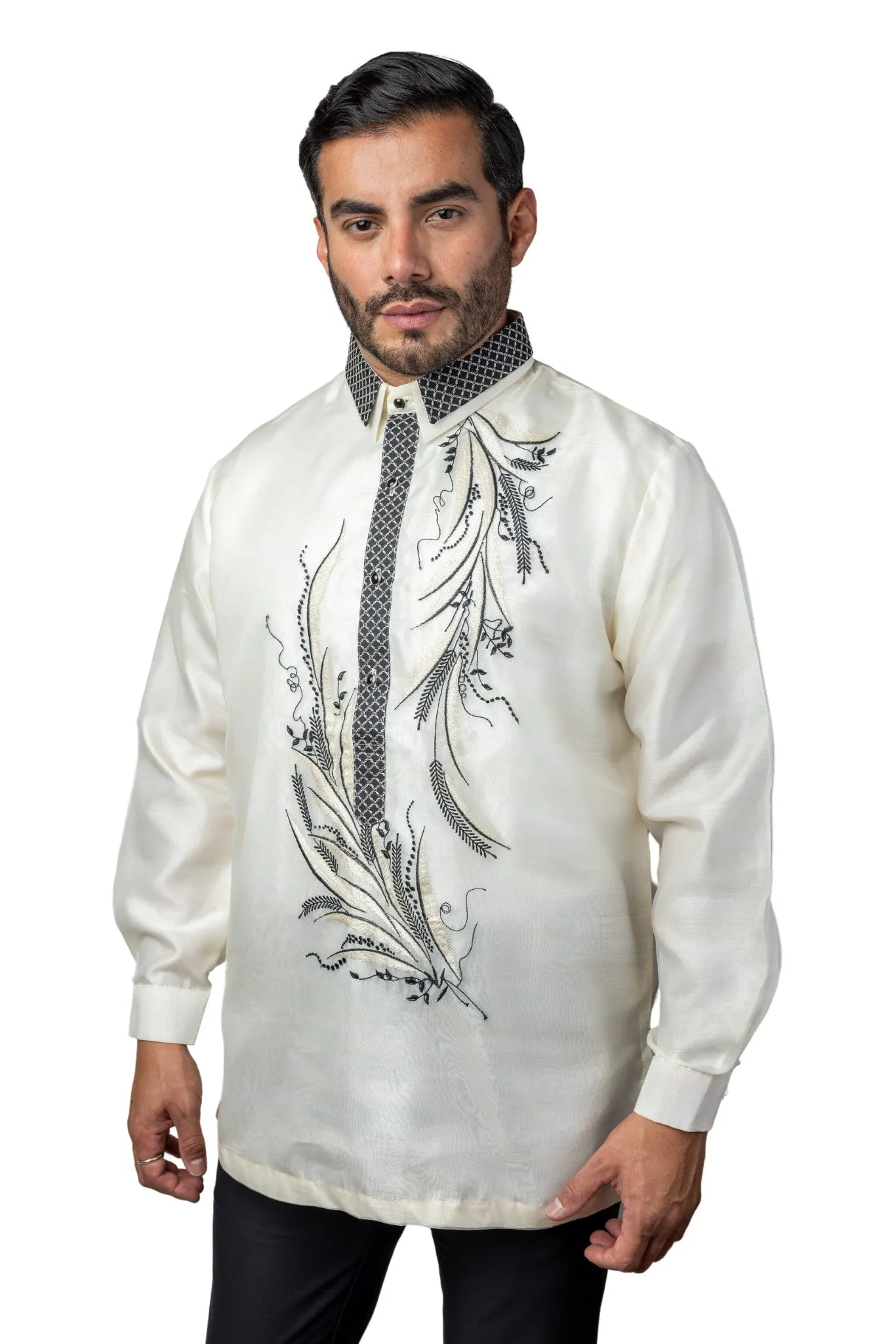 CB05 - Couple's Barong - Matching Barong Tagalog & Filipiniana (Items Sold Separately)