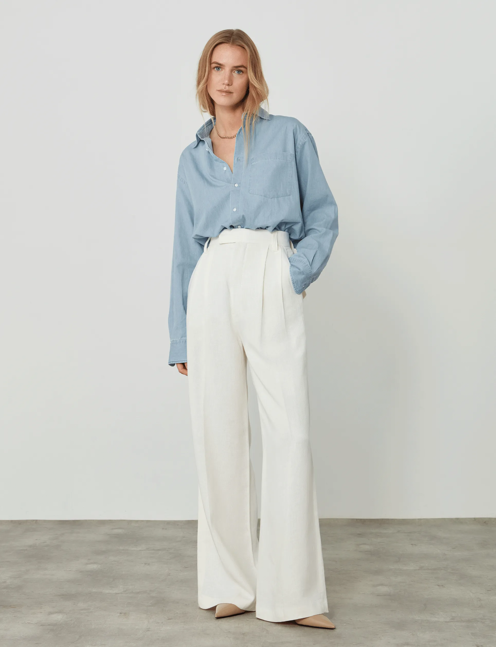 Chessie: Chambray, Light Blue
