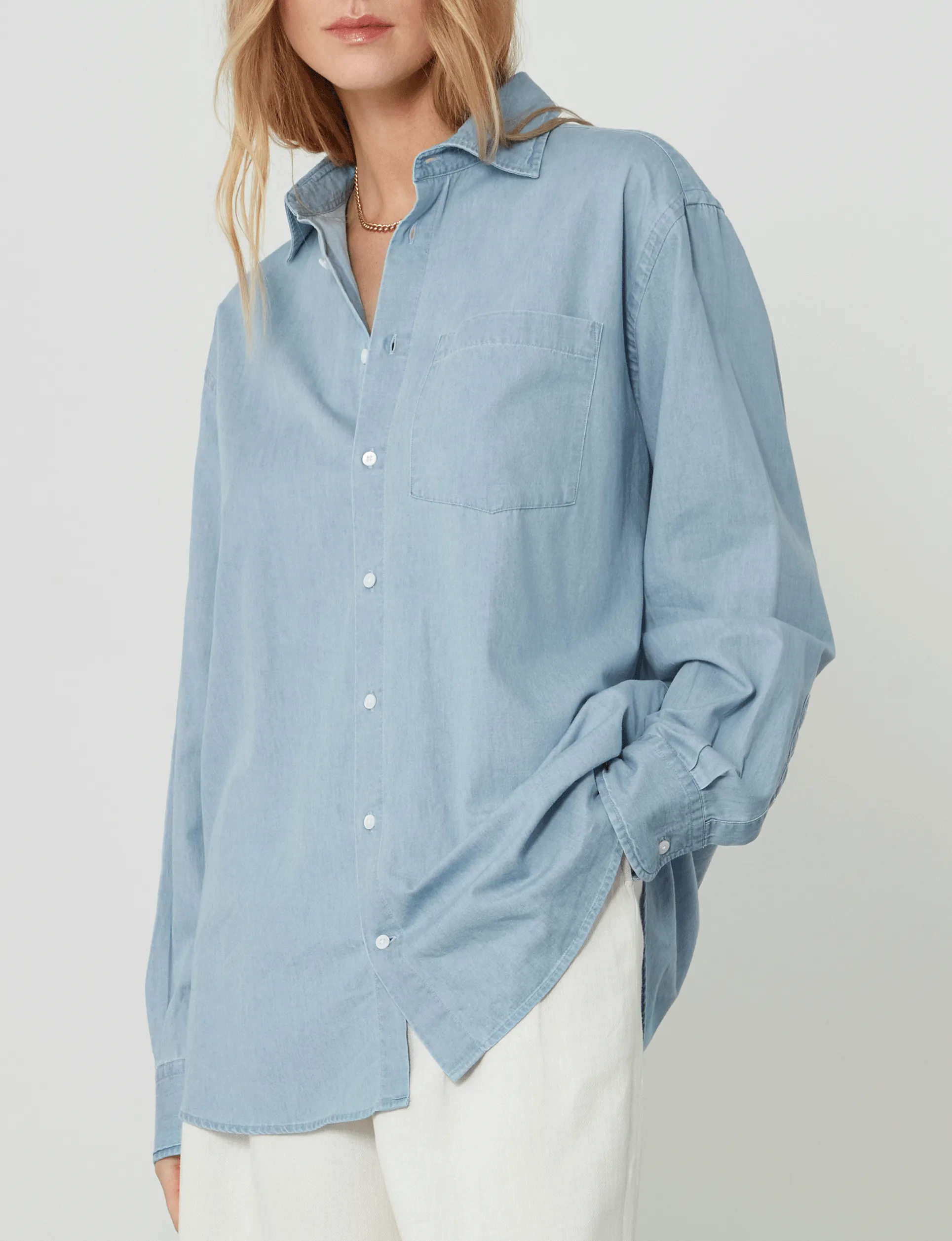 Chessie: Chambray, Light Blue
