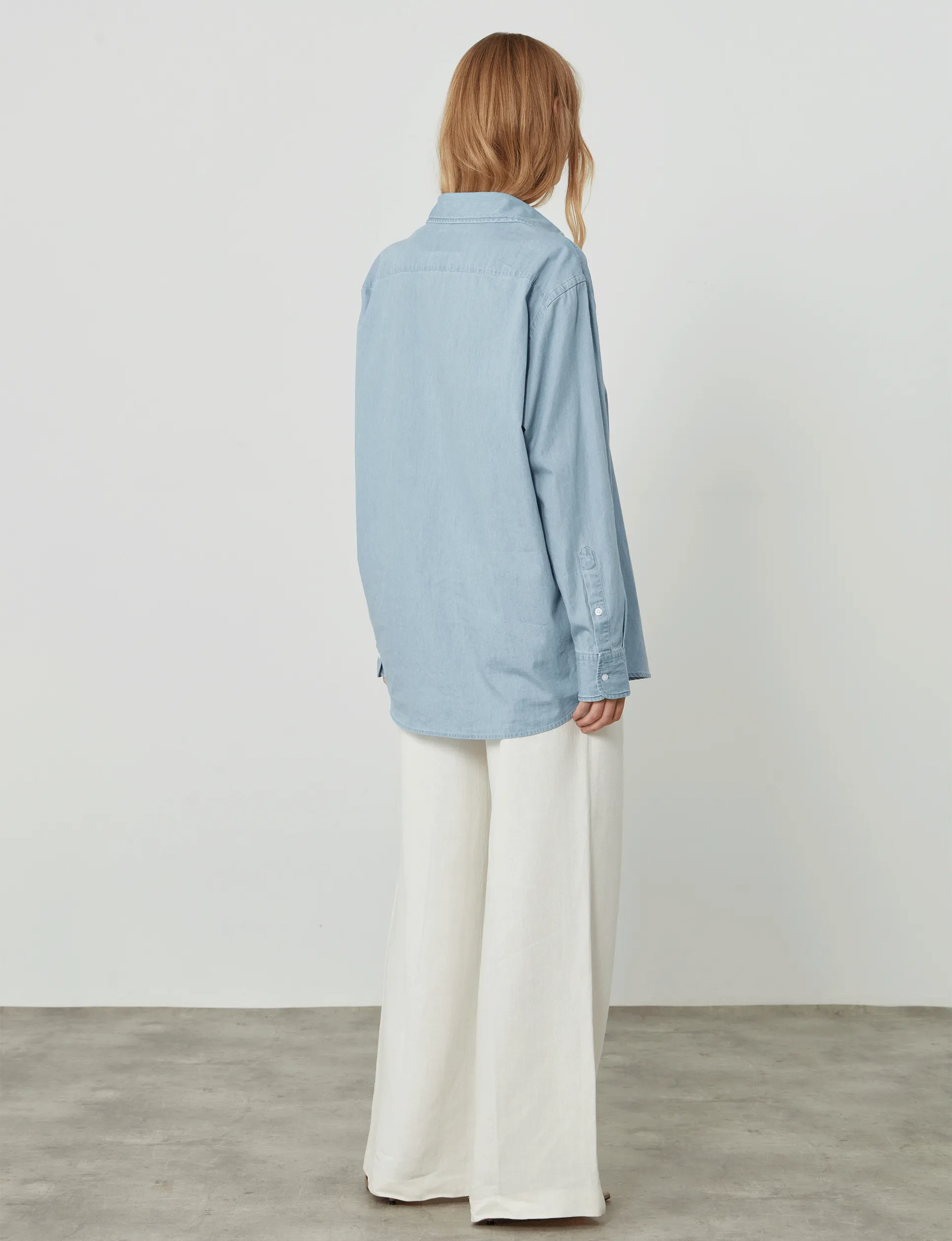 Chessie: Chambray, Light Blue