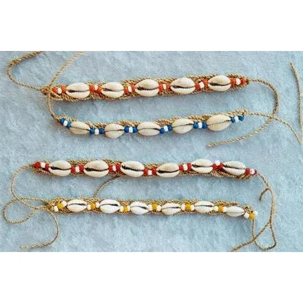Cowrie Shell Wristband Friendship Band
