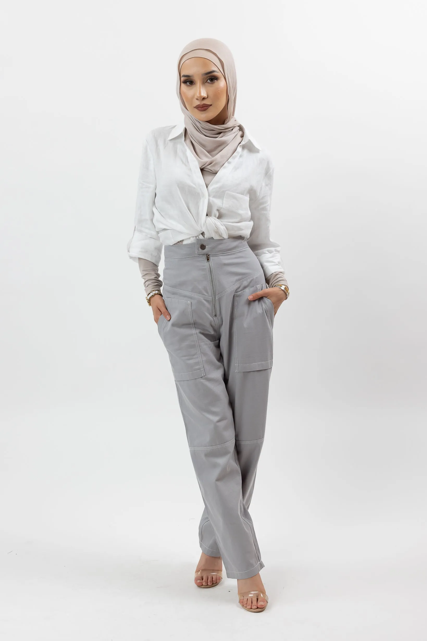 Delta Zip Front Pants