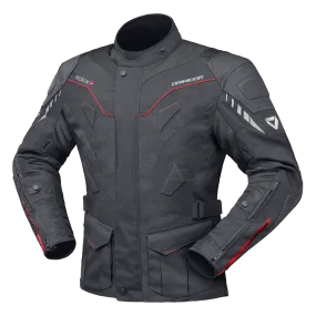 DRIRIDER NORDIC V AIRFLOW BLACK/BLACK TEXTILE JACKET