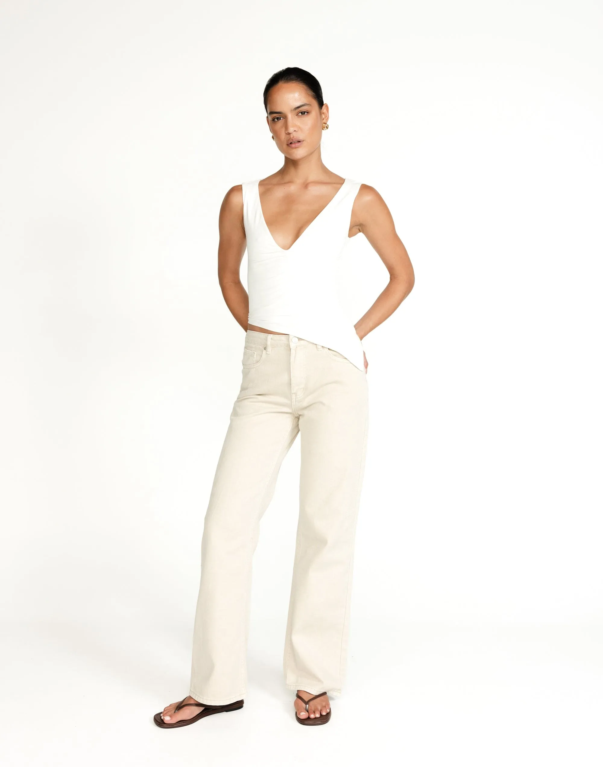 Easton Jeans (Latte)