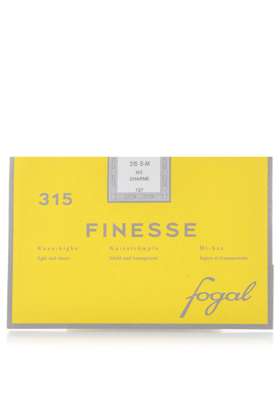 FOGAL 315 FINESSE Knee Highs Light and Sheer 107 Blossom