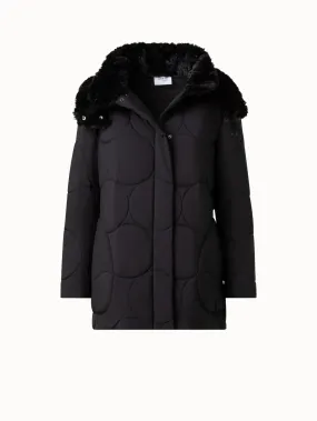 Gesteppter Parka mit abnehmbarer Kapuze