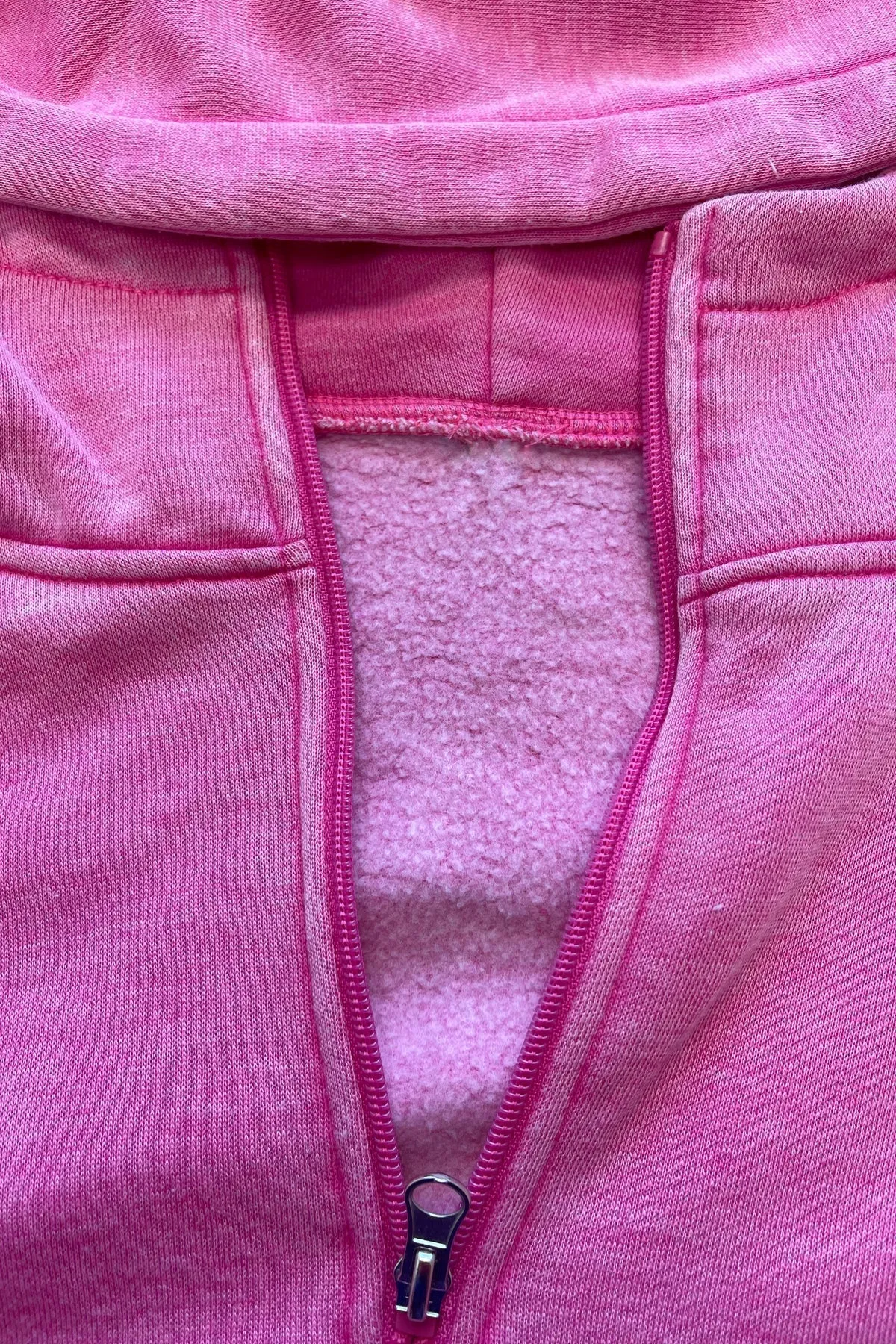 IDA- Half zip up PINk pullover