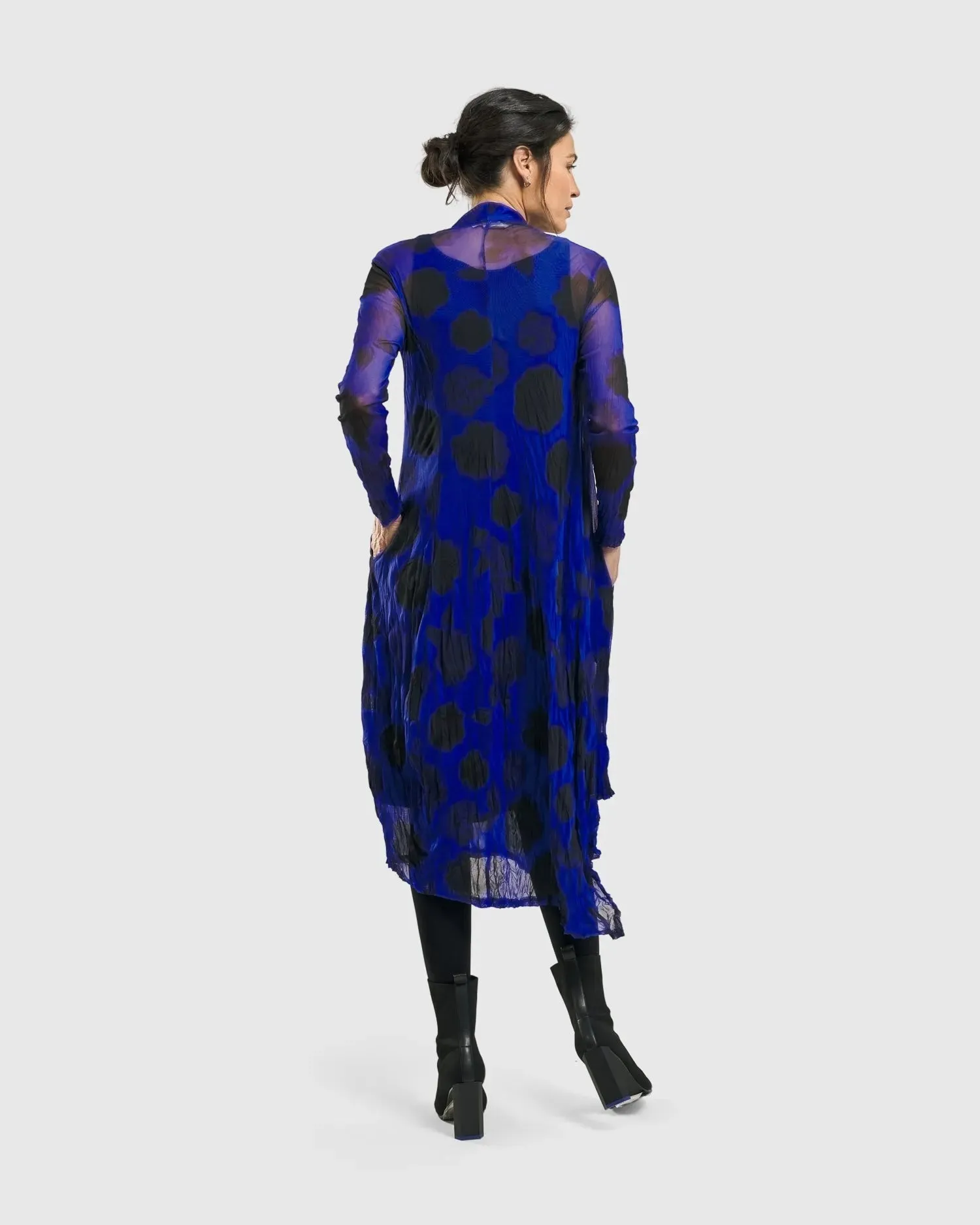 Ladybug A-Line Dress, Royal