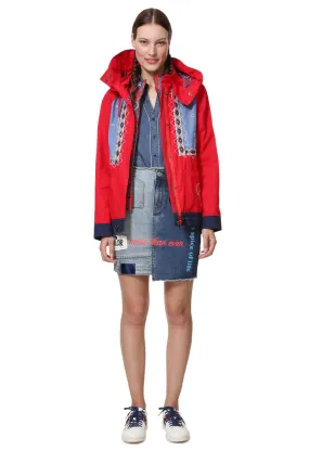 Lena Gilet Effect Parka Jacket Desigual Style 19SWEW97