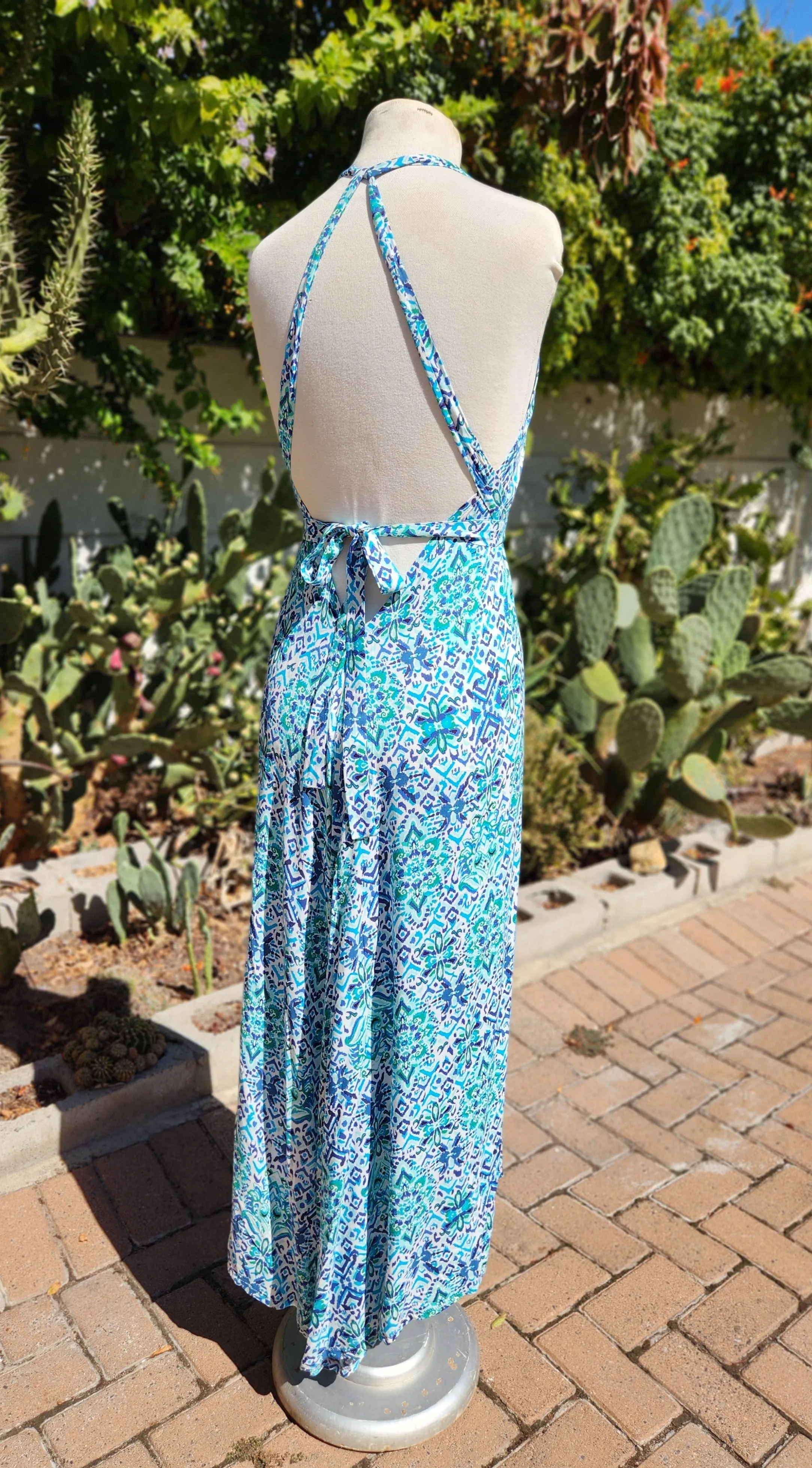 Long Luna Dress - Funky Prints