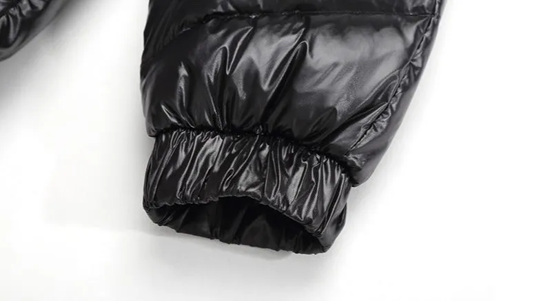 Luxy Moon Ladies Long Puffer Jackets With Real Fur Hood