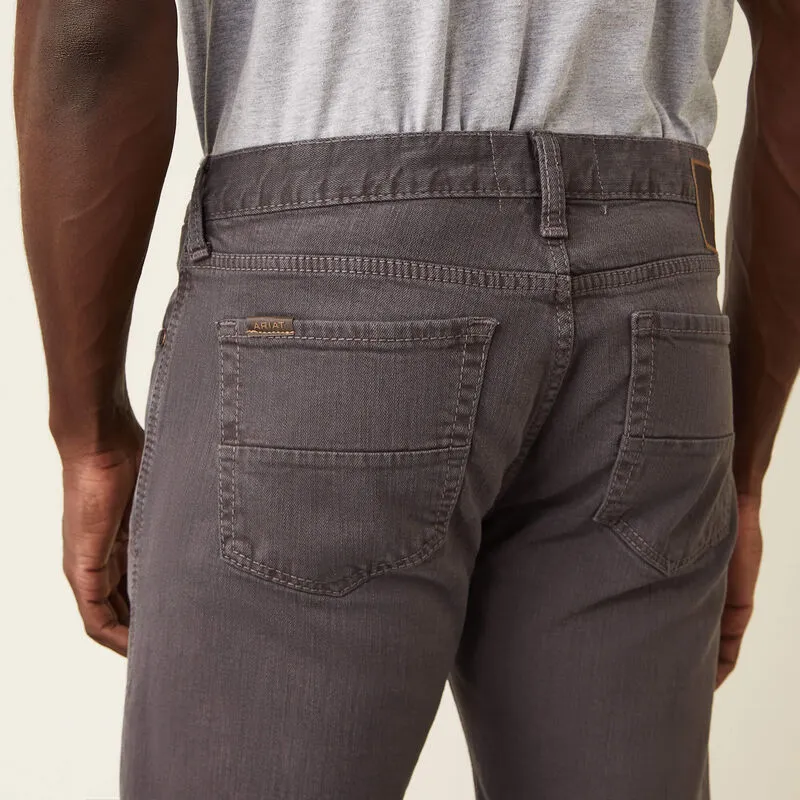 Men' s Ariat M7 Grizzly Straight Jean - Charcoal