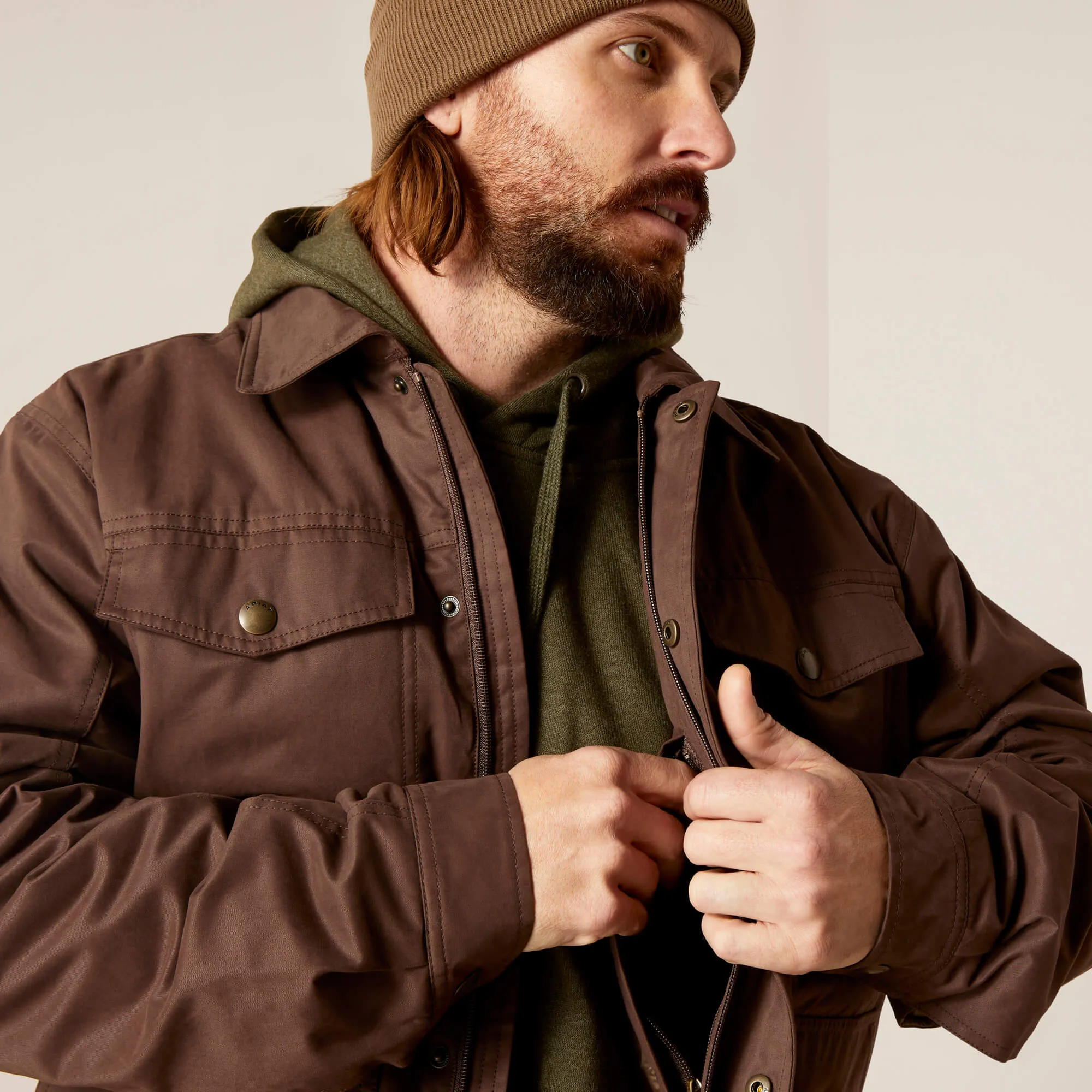 Men's Ariat Grizzly 2.0 Canvas Conceal Carry Jacket #10046385