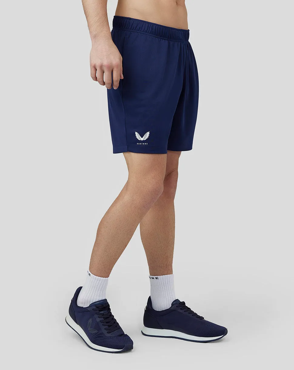 Men's Peacoat 6" Knitted Shorts - Breathable Performance Shorts for Training and Casual Wear