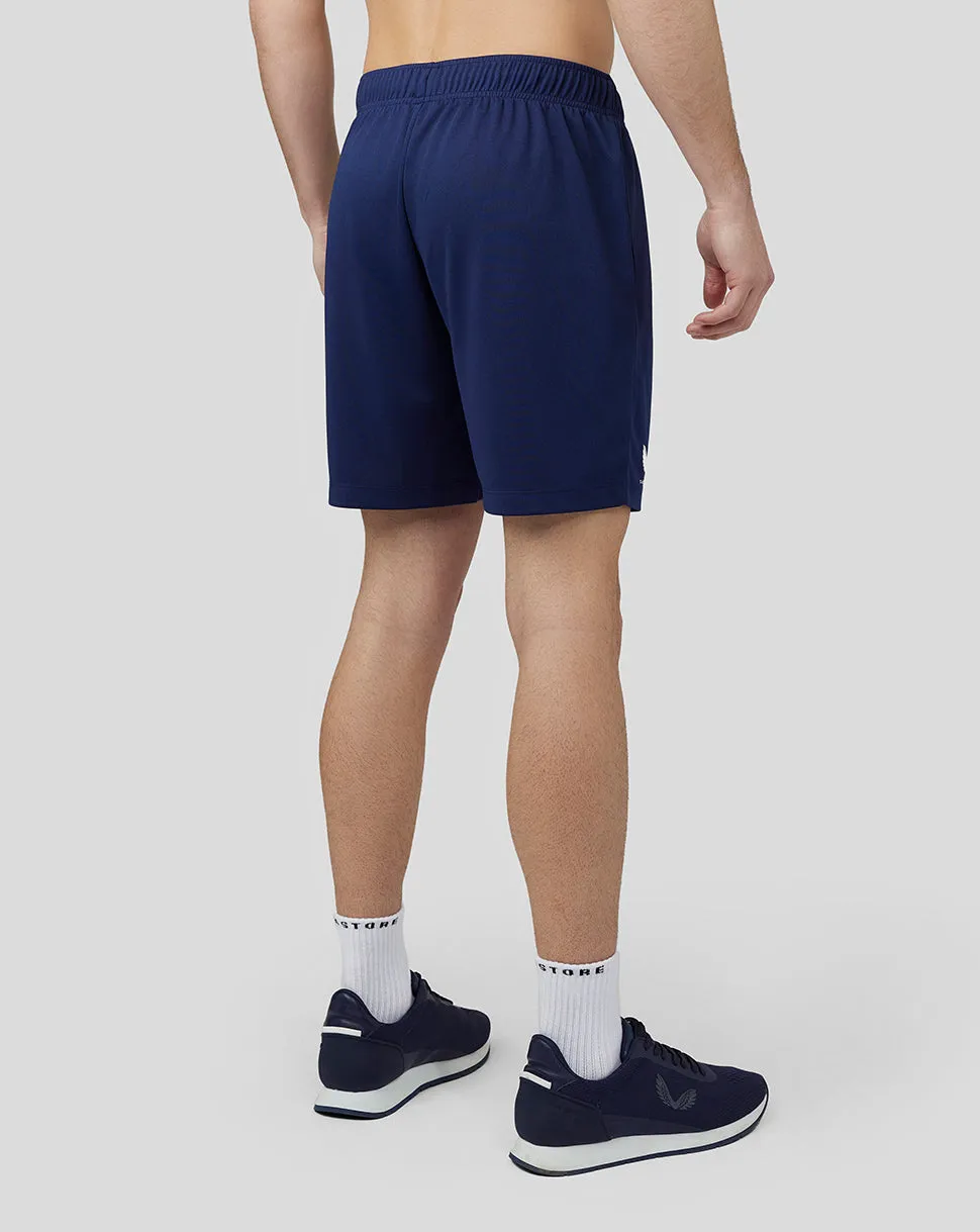 Men's Peacoat 6" Knitted Shorts - Breathable Performance Shorts for Training and Casual Wear