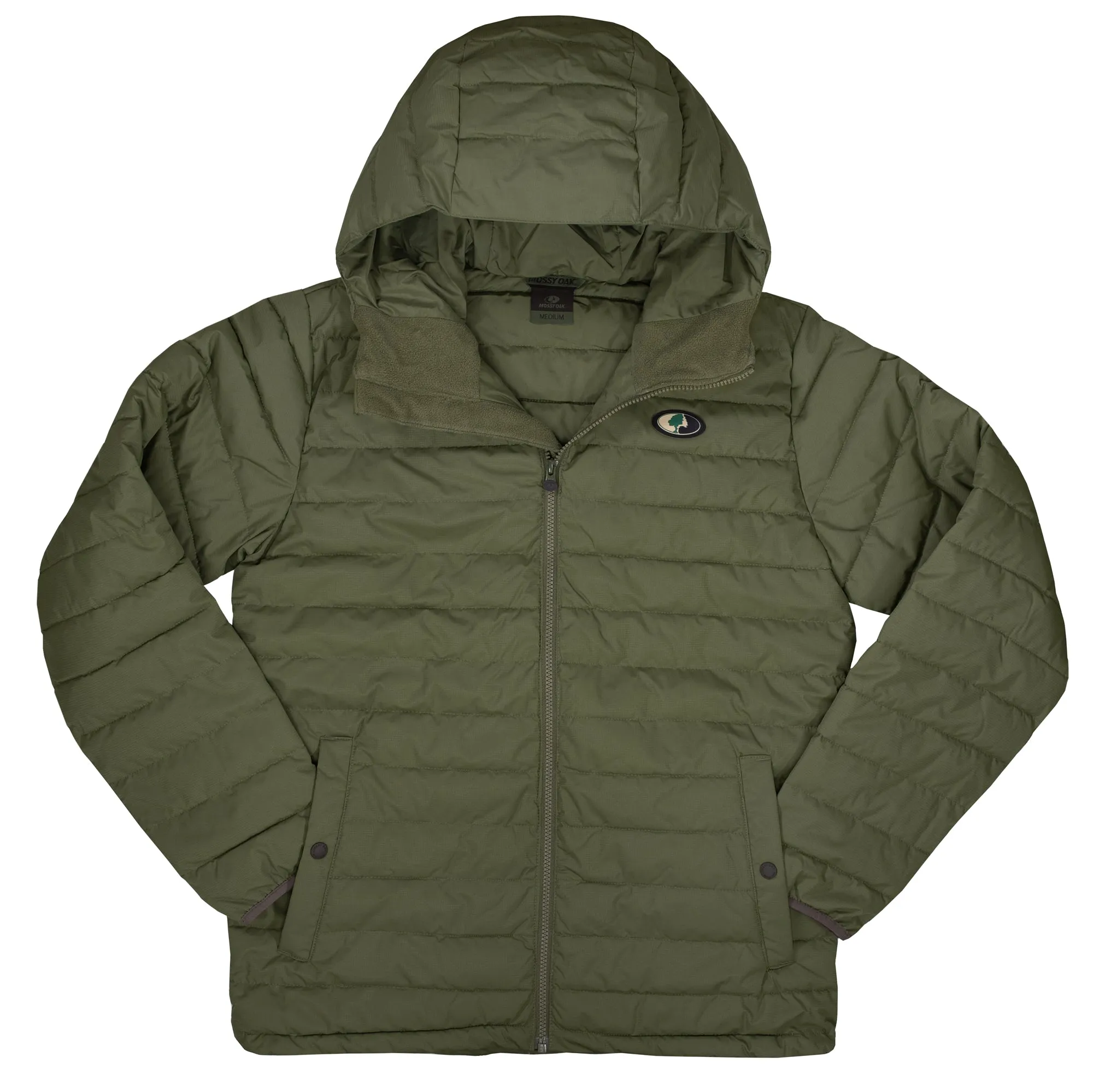Mossy Oak Men's Solid Puffer Jacket