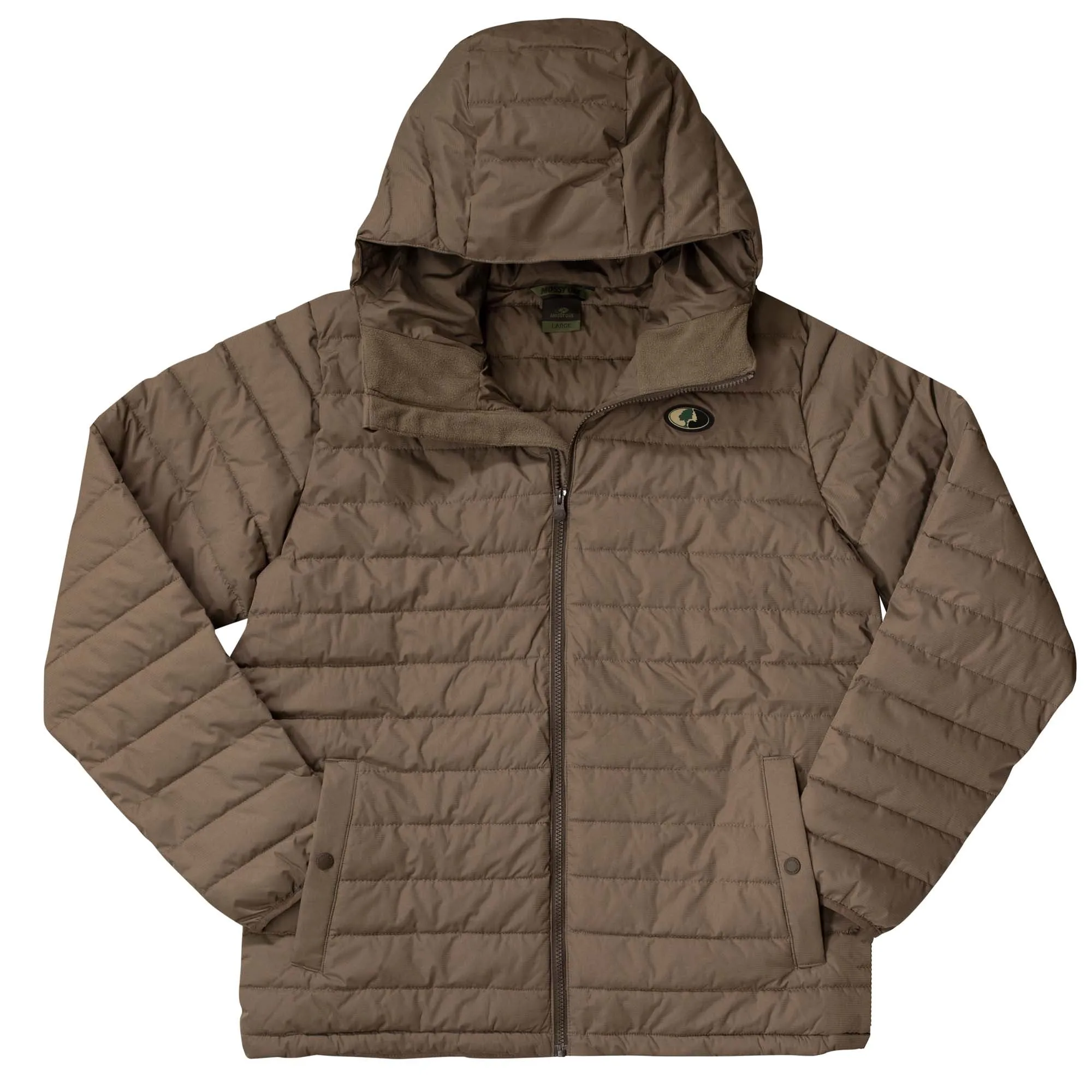 Mossy Oak Men's Solid Puffer Jacket