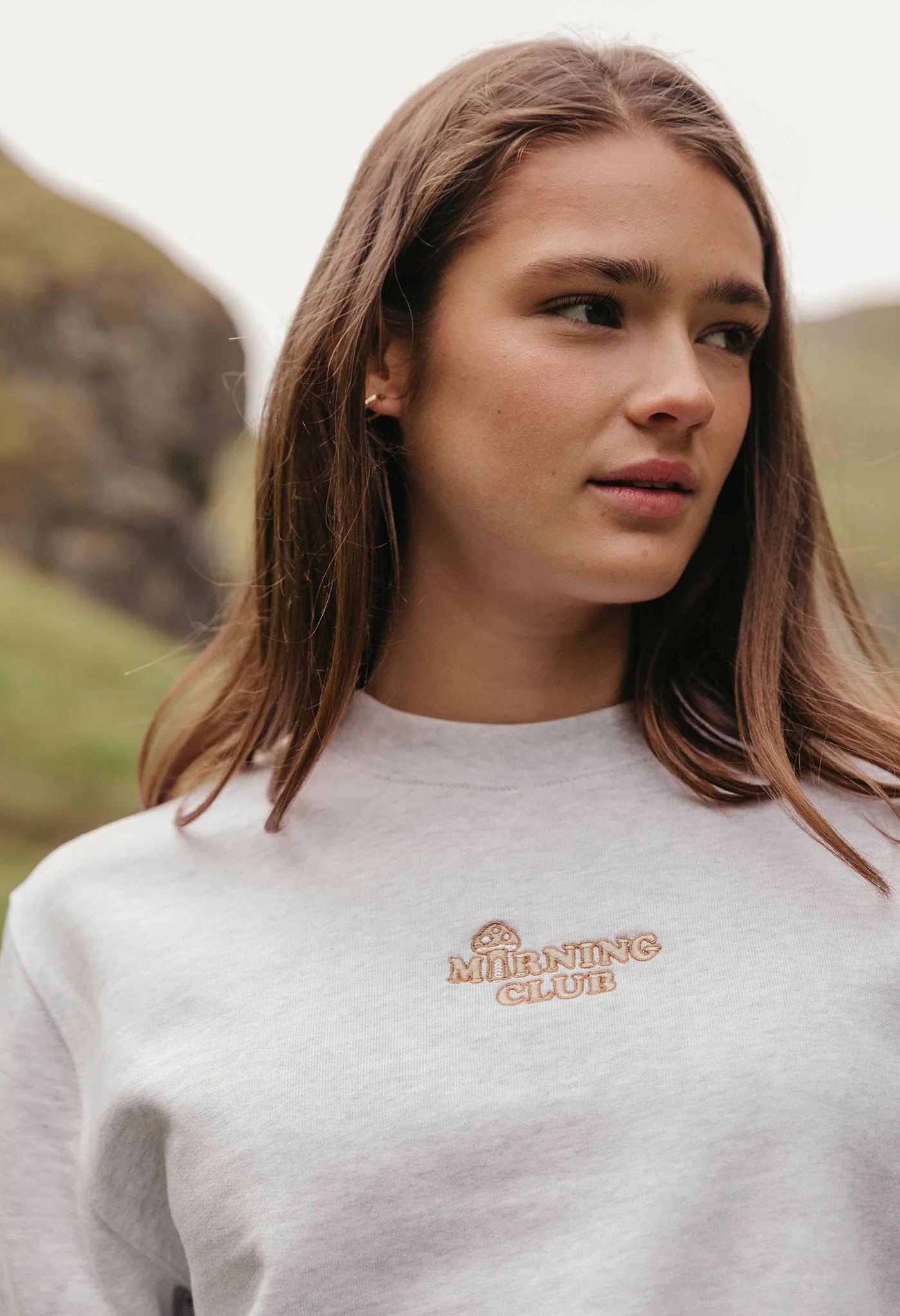Mushroom House Organic Cotton Sweatshirt