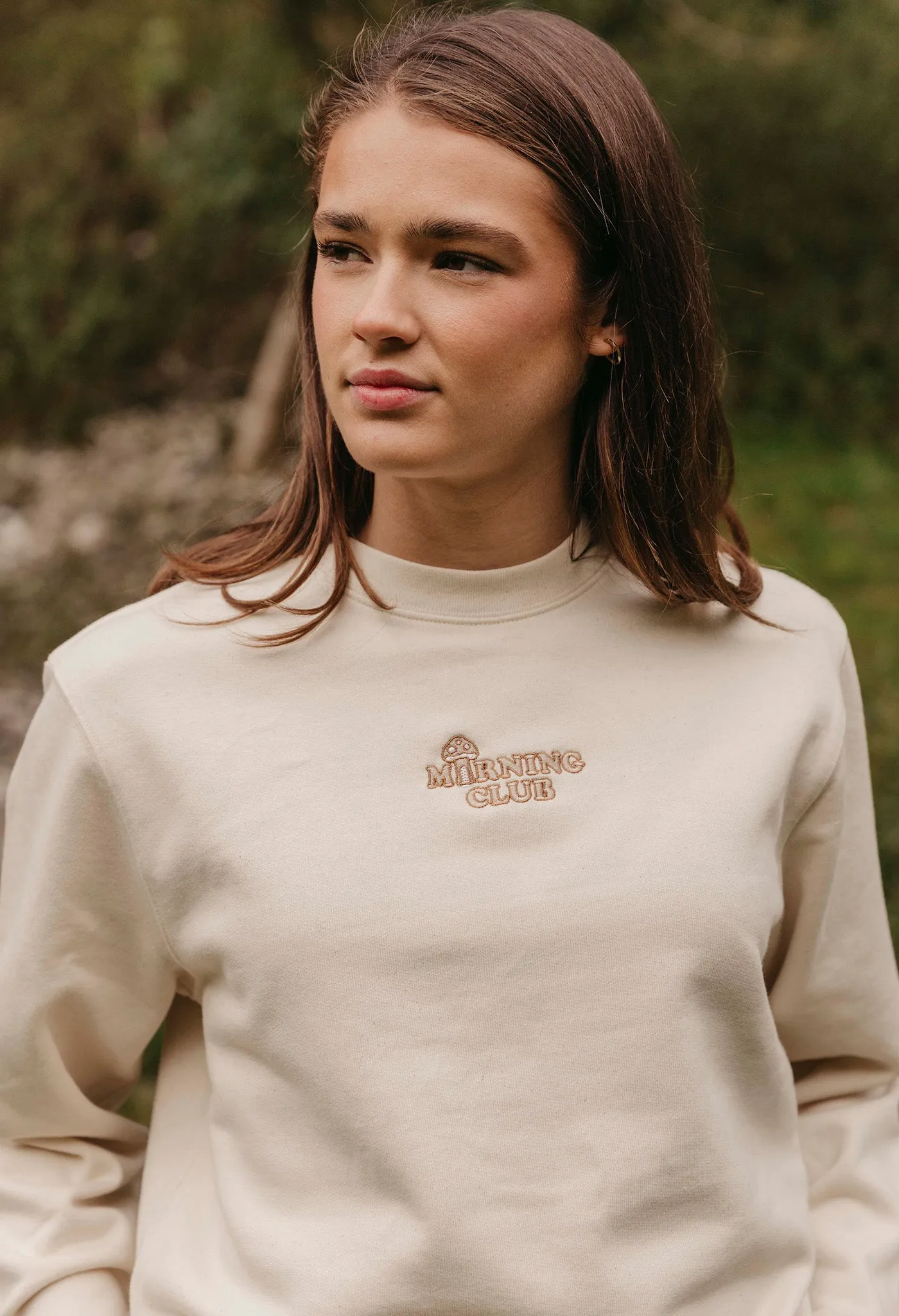 Mushroom House Organic Cotton Sweatshirt
