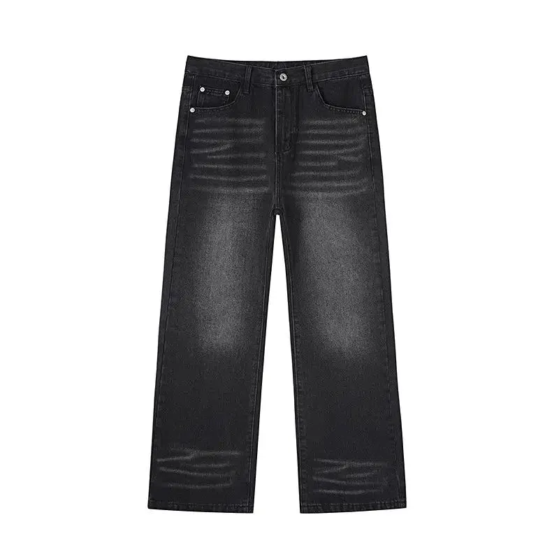 Nine Multi-Whiskers Faded Jeans