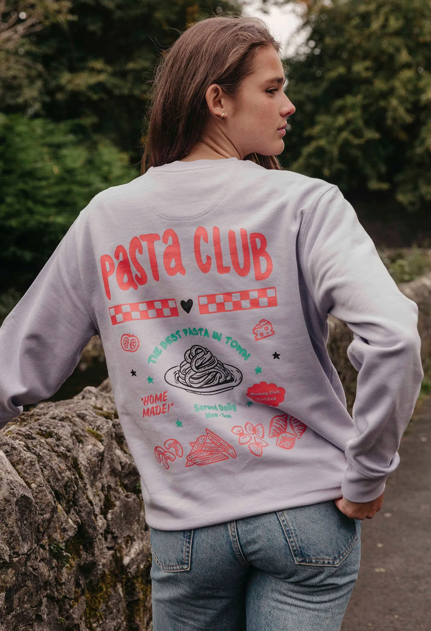 Pasta Club Organic Cotton Sweatshirt