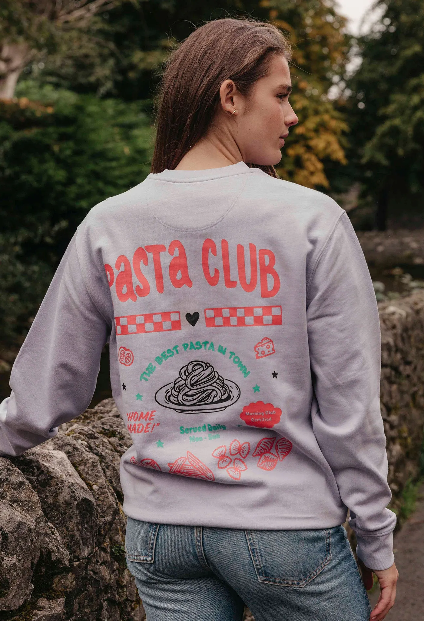 Pasta Club Organic Cotton Sweatshirt