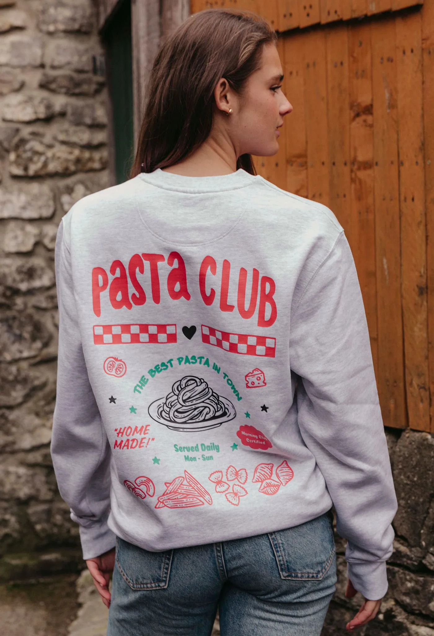 Pasta Club Organic Cotton Sweatshirt