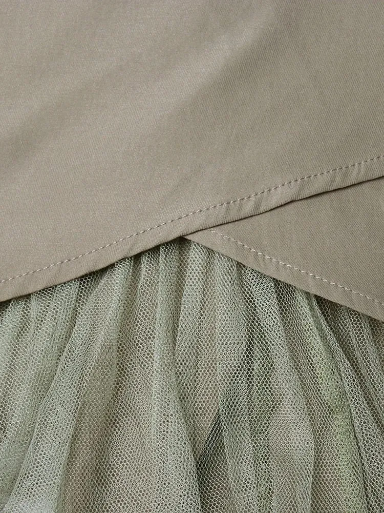 Pre Order:  Tulle Trench Coat - @angelleslife