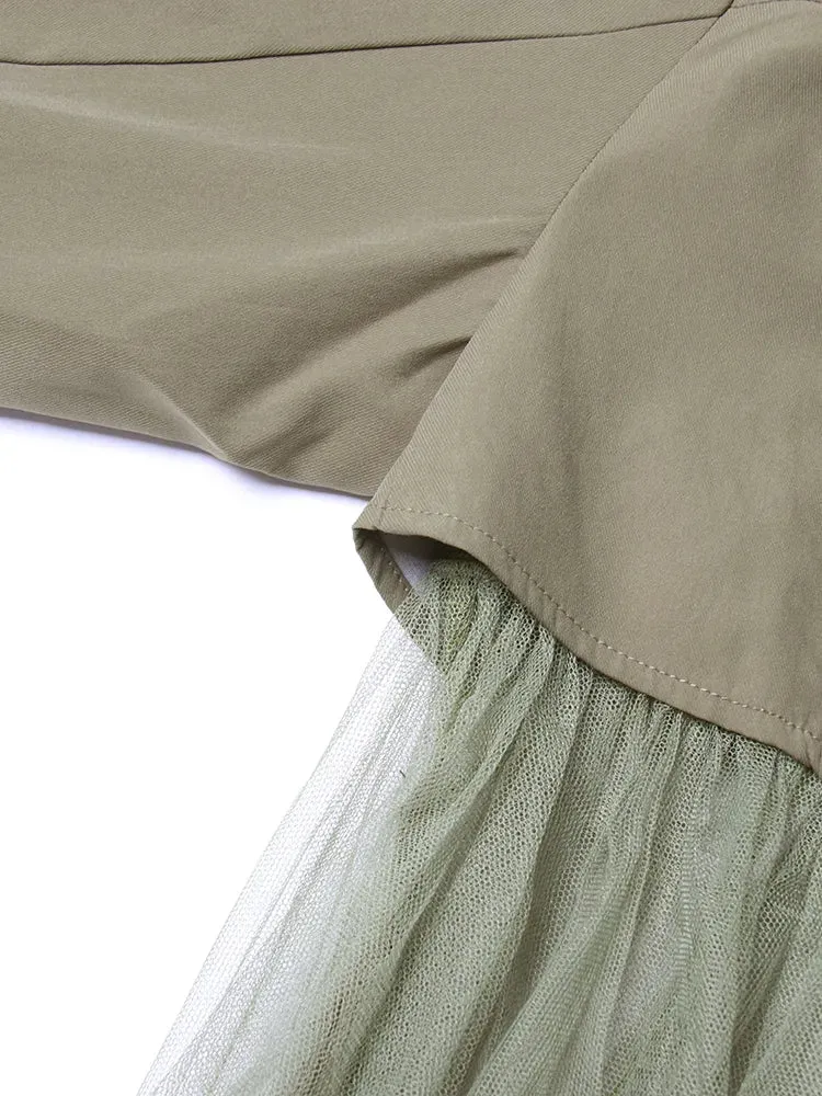 Pre Order:  Tulle Trench Coat - @angelleslife